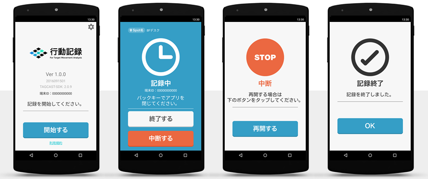 行動記録アプリ 行動分析システム Tma2 0
